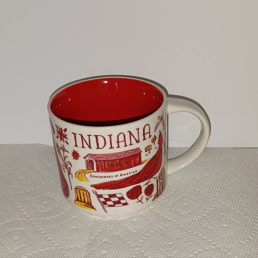 Starbucks Been There Series Indiana Mug Cup